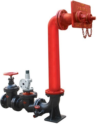 墙壁式消防水泵接合器-产品展示- 靖江市万安消防设备有限公司